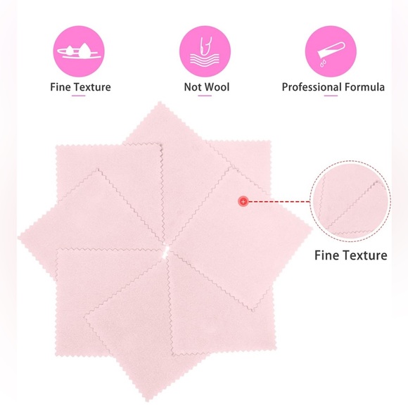 Individually Wrapped Blank Jewelry Cleaning Polishing Cloths Resin, Glasses Lot - Picture 8 of 16